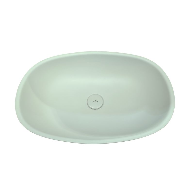 Baños-Lavamanos-Oval-Sobrecubierta-Mint-Mate