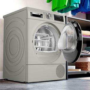 Secadora con Bomba de calor 9Kg inox libre instalación