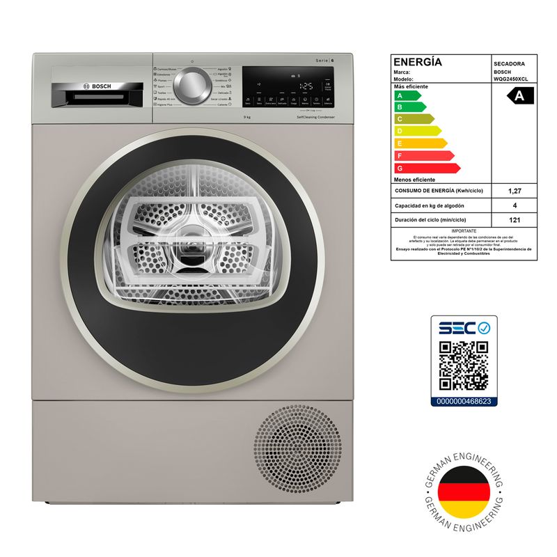 Cocina-Secadora-con-Bomba-de-calor-9Kg-inox-libre-instalacion
