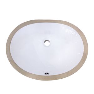 Lavamanos Bajo Cubierta Greco con Rebalse Blanco 505x375mm