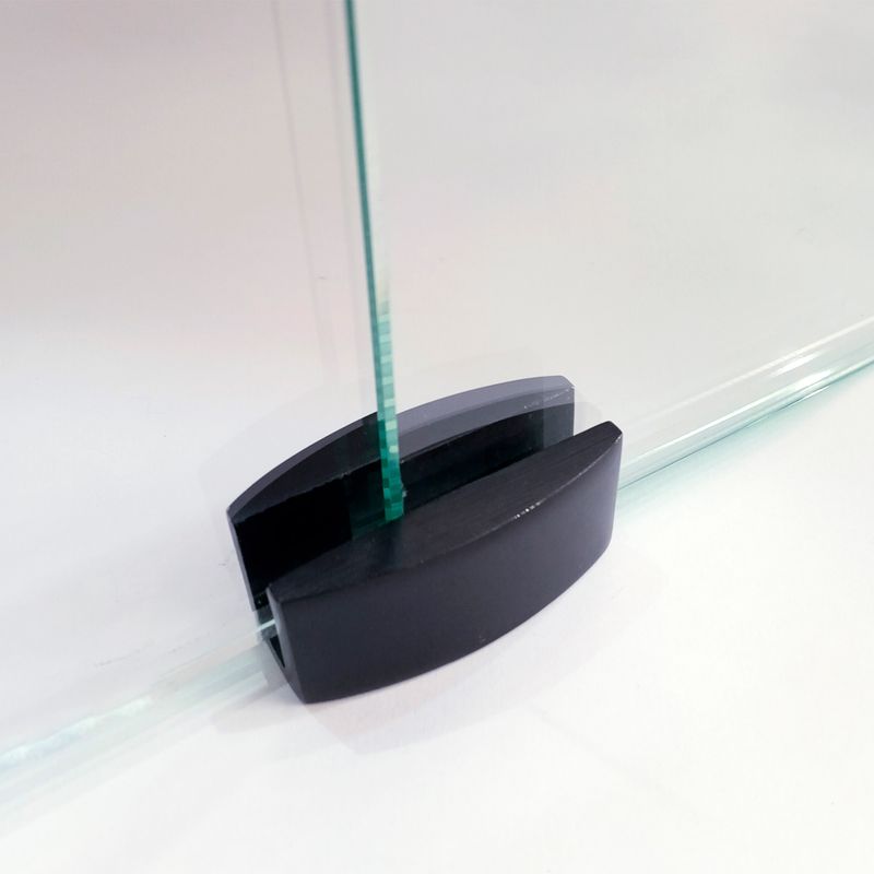Baños-Mampara-Ducha-Corredera-Incolora-Negro-Mate-120x190-cm