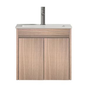 Mueble de Baño Nepal 2 Puertas con Lavamanos Desarmado Light Oak 700 mm