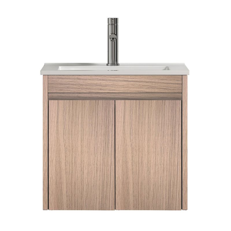 Baños-Mueble-de-Baño-Nepal-2-Puertas-con-Lavamanos-Desarmado-Light-Oak-700-mm