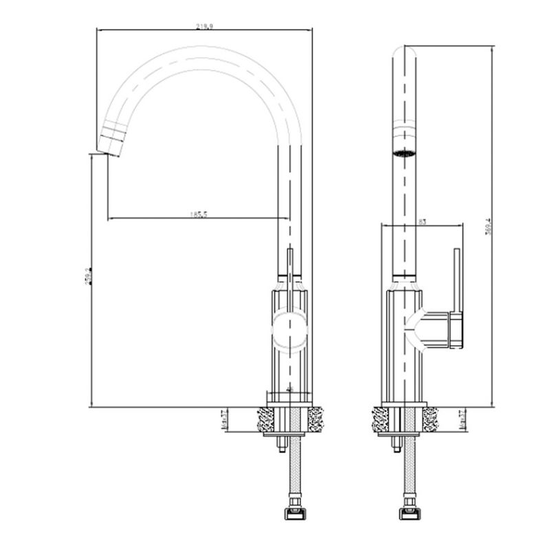 Cocina-Griferia-de-cocina-Trend-1-Jet-Gun-Grey