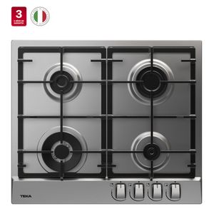 Encimera a Gas 4 Quemadores Inox