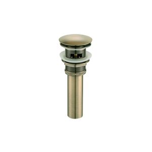 Desagüe Click-N con Rebalse Antique Bronze