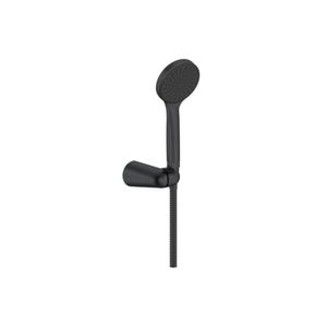 Set ducha Boston Level con ducha fono y flexible Negro Mate