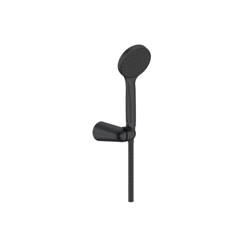 Baños-Set-ducha-Boston-Level-con-ducha-fono-y-flexible-Negro-Mate