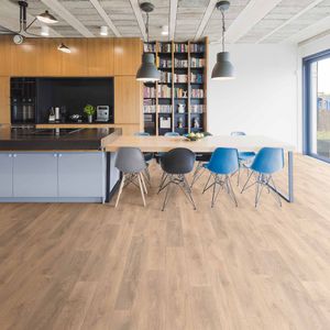 Piso Fotolaminado Prana Blonde Oak Beige 195x1288 mm