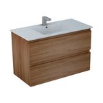 Baños-Mueble-de-Baño-Delfos-dos-Cajones-con-Lavamanos-Base-Light-Oak-600-mm