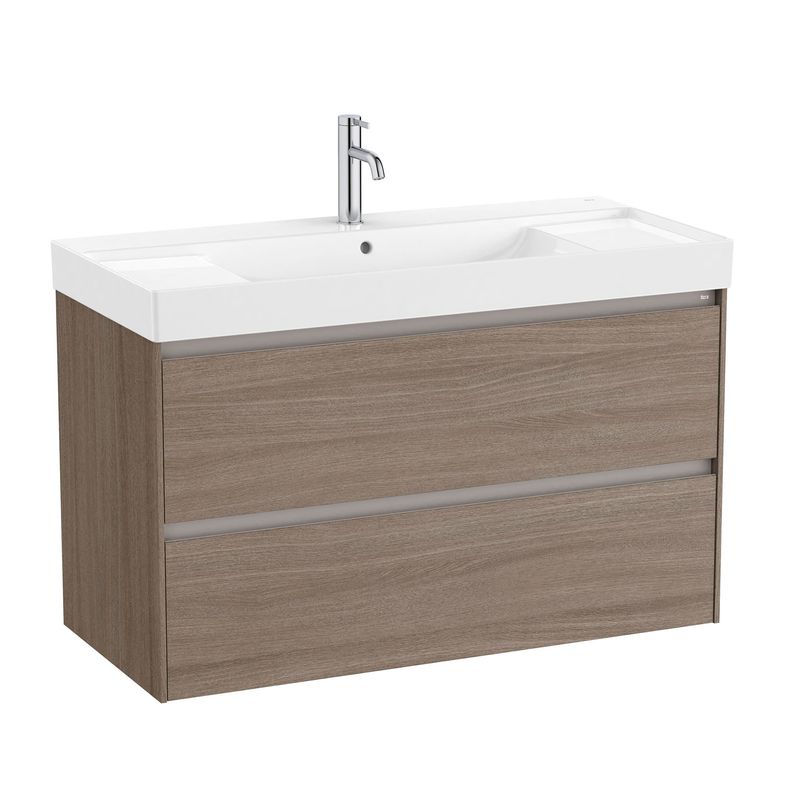 Baños-Mueble-con-Cubierta-2-cajones-Mate-Ona-Unik-Olmo-Oscuro-1000x460x645mm