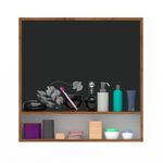 Baños-Mueble-Botiquin-Kyle-con-Espejo-Cafe-Suspendido-70x70-cm