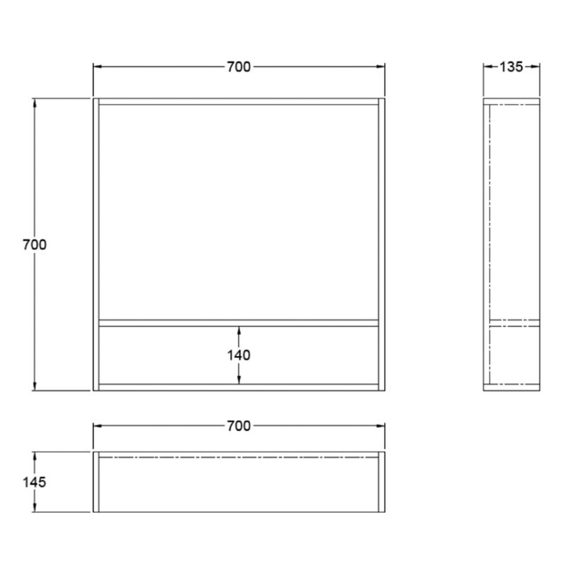 Baños-Mueble-Botiquin-Kyle-con-Espejo-Cafe-Suspendido-70x70-cm