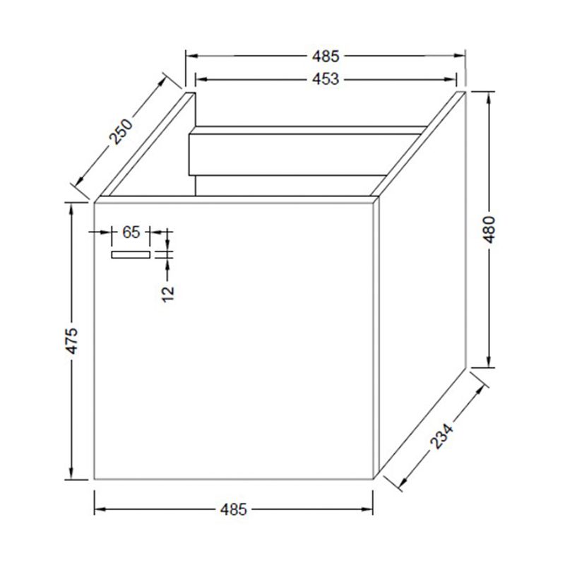Baños-Mueble-de-Baño-New-Filadelfia-Desarmado-Light-Oak-500-mm