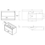 Baños-Mueble-King-Simple-900-1-Cajon-Y-Repisa-Softclose-Plomo-C-Lavamanos