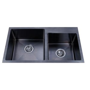 Lavaplatos Manhattan Doble Negro 780x430 mm