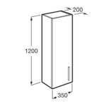Baños-Mueble-Columna-Prisma-1200-Fresno