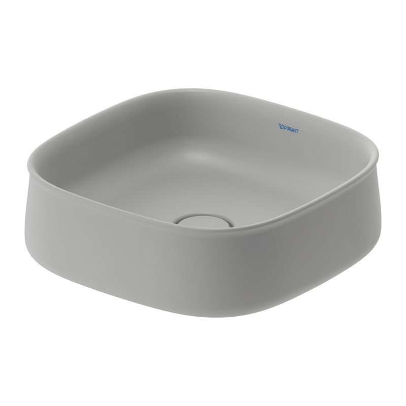 Baños-Lavamanos-Zencha-Sobrecubierta-sin-Rebalse-Grey-Satin-Matt