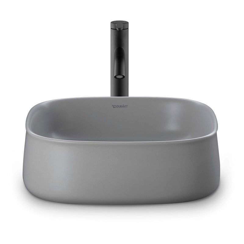 Baños-Lavamanos-Zencha-Sobrecubierta-sin-Rebalse-Grey-Satin-Matt