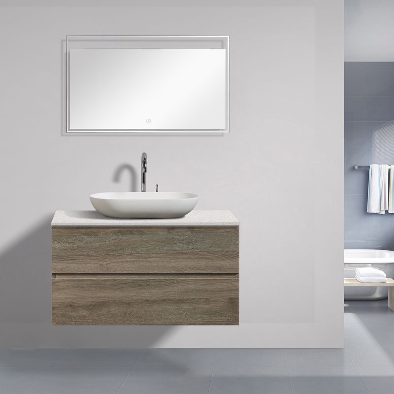 Baños-Mueble-de-Baño-Rain-Cubierta-Quarztone-Blanco-con-Lavamanos-Sobre-Cubierta-y-Desague-Base-Cart-Oak-900-mm