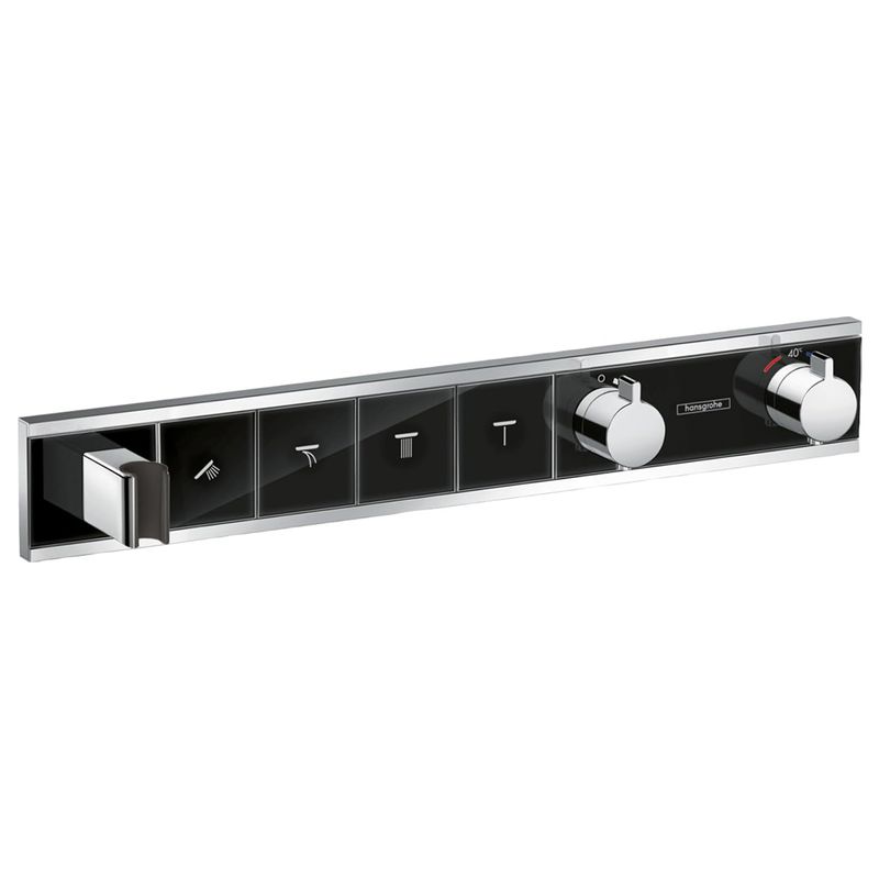 Baños-Embellecedor-Rainselect-4-Jets-15357600-Negro-Cromo