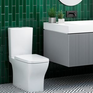 Asiento y Tapa WC Boss Caída Amortiguada Blanco