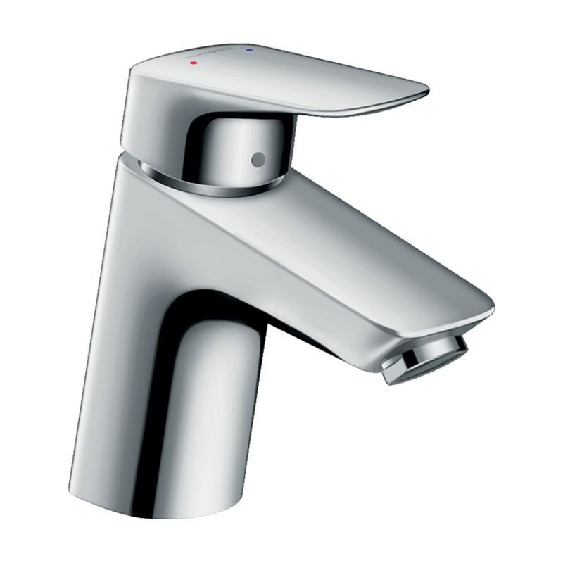 Baños-Griferia-Lavamanos-Logis-21-cm-C-Desague-Automatico-71078000-Cromo