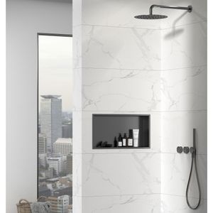 Nicho de Ducha Block Brushed Gun Metal 630x330x100 mm