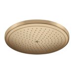 Baños-Griferia-Ducha-Fija-Croma-Red-Ecosmart-Muro-y-Techo-Bronce-Cepillado-280-mm