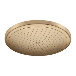Grifería Ducha Fija Croma Red Ecosmart Muro y Techo Bronce Cepillado 280 mm