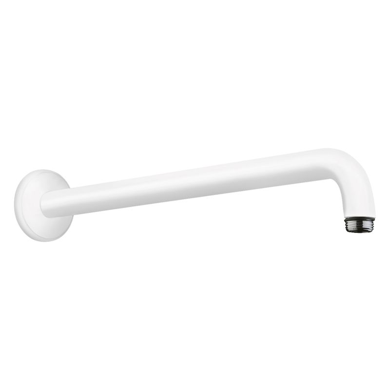 Baños-Brazo-de-Ducha-Mural-Hansgrohe-Blanco-Mate-389-mm
