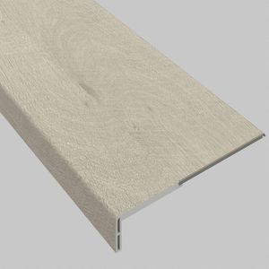 Peldaño PVC Memphis Grey 35x75x2400 mm