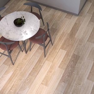 Piso Fotolaminado Corvina S/Bisel Pigato Beige Aquaprotec 1200x191x7.5 mm