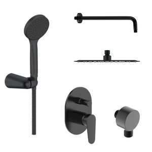 Pack Grifería de Ducha Klipen Negro