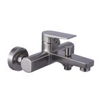 Baños-Griferia-Ducha-Tina-Luxor-Expuesta-Brushed-Nickel
