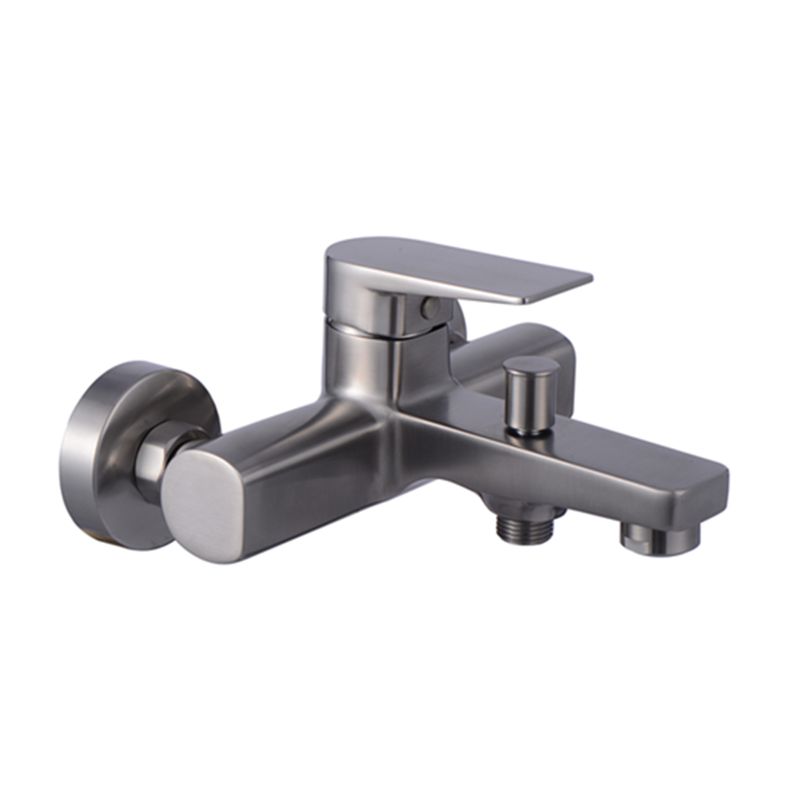 Baños-Griferia-Ducha-Tina-Luxor-Expuesta-Brushed-Nickel