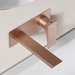 Baños-Griferia-Lavamanos-Kubika-Muro-19-cm-Coldstart-Rose-Gold