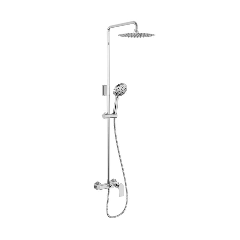 Baños-Columna-Ducha-Luxor-25-cm-Cromo