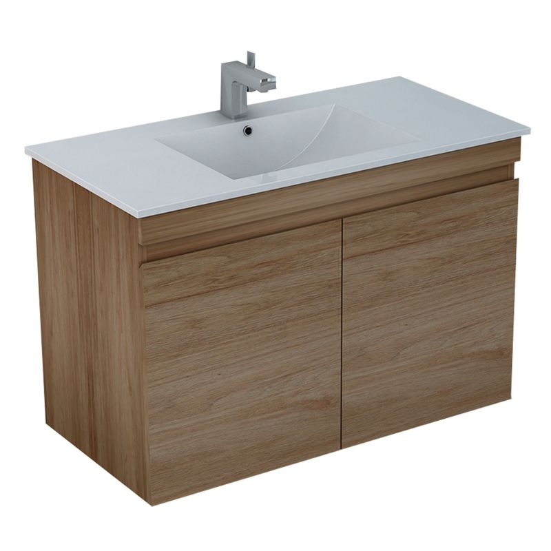 Baños-Mueble-de-Baño-Delfos-dos-Puertas-con-Lavamanos-Base-Light-Oak-800-mm