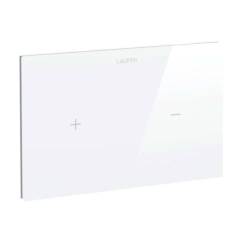 Baños-Placa-De-Accionamento-AW4-Con-Sensor-Blanco-Glass-252x162x13-mm