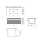 Baños-Mueble-de-Baño-Delfos-un-Cajon-y-Repisa-Bandeja-Deslizante-con-Lavamanos-Base-Cinder-900-mm