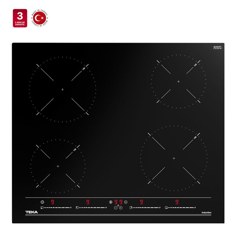Cocina-Encimera-Induccion-4z-Bk-Mss-Multislider-Empotrada-60-cm