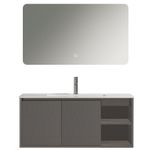 Baños-Mueble-de-Baño-Nepal-2-Puertas-y-Repisa-con-Lavamanos-Dark-Grey-1200-mm