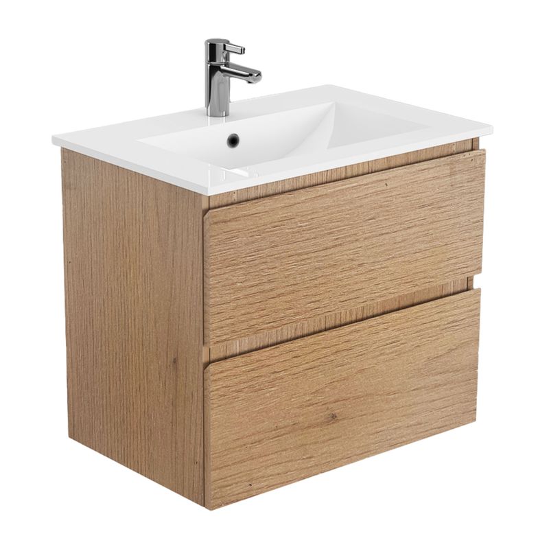 Baños-Mueble-de-Baño-New-Delfos-2-Cajones-Light-Oak-1000x450x600mm