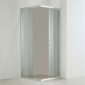 Mampara Style Esquina Corredera Recep 1000x1000 mm