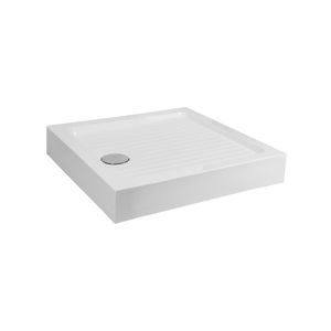 Receptáculo Zen con Desagüe Blanco 800x800x140 mm