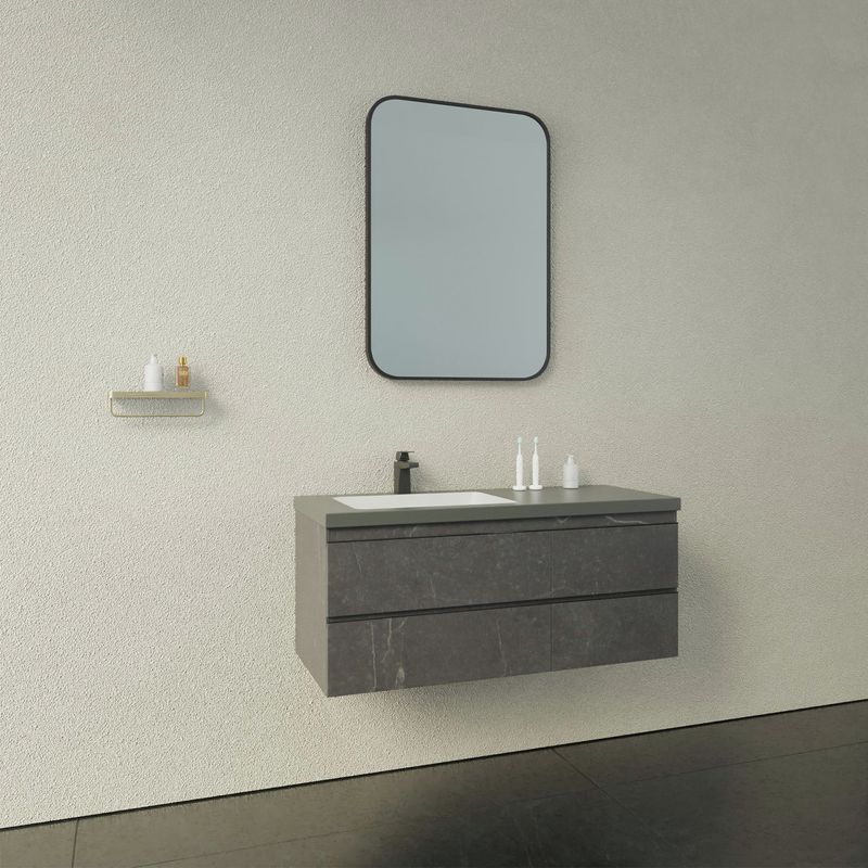 Baños-Espejo-Rectangular-Zia-Negro-Cepillado-100x70-mm