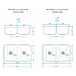 Cocina-Pack-Lavaplatos-Doble-C28-con-Griferia-Cocina-Brizo-Extraible-Cromo