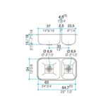 Cocina-Pack-Lavaplatos-Doble-R37-con-Griferia-Cocina-Urban-Cromo