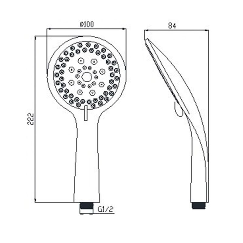 Baños-Pack-Barra-Ducha-con-Ducha-Fono-Flexible-y-Mezclador-Cromo